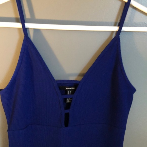 Forever 21 blue cocktail dress- perfect condition - Picture 2 of 5
